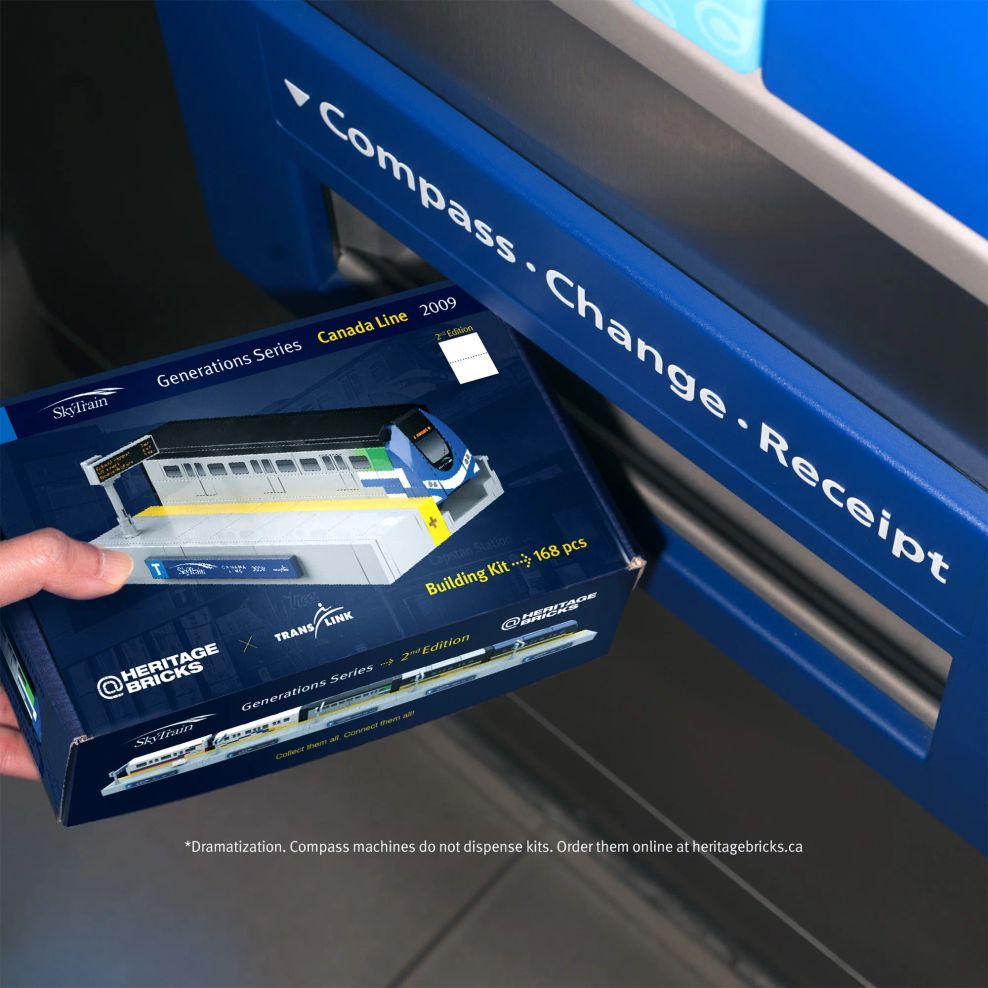 heritage bricks skytrain canada line lego