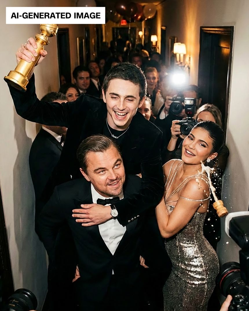 This work by Hey Reilly, an anonymous artist who manipulates digital images, was posted on Instagram in January.