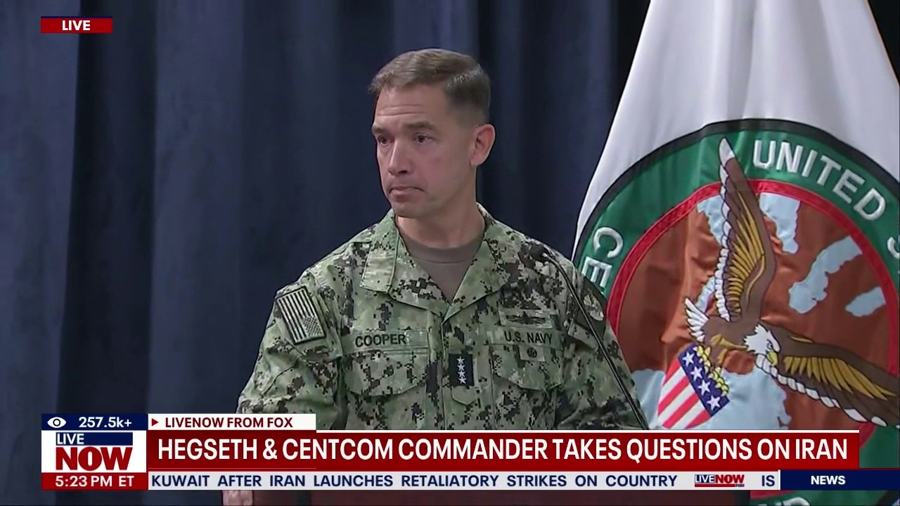 BREAKING: Hegseth gives CENTCOM update on Iran