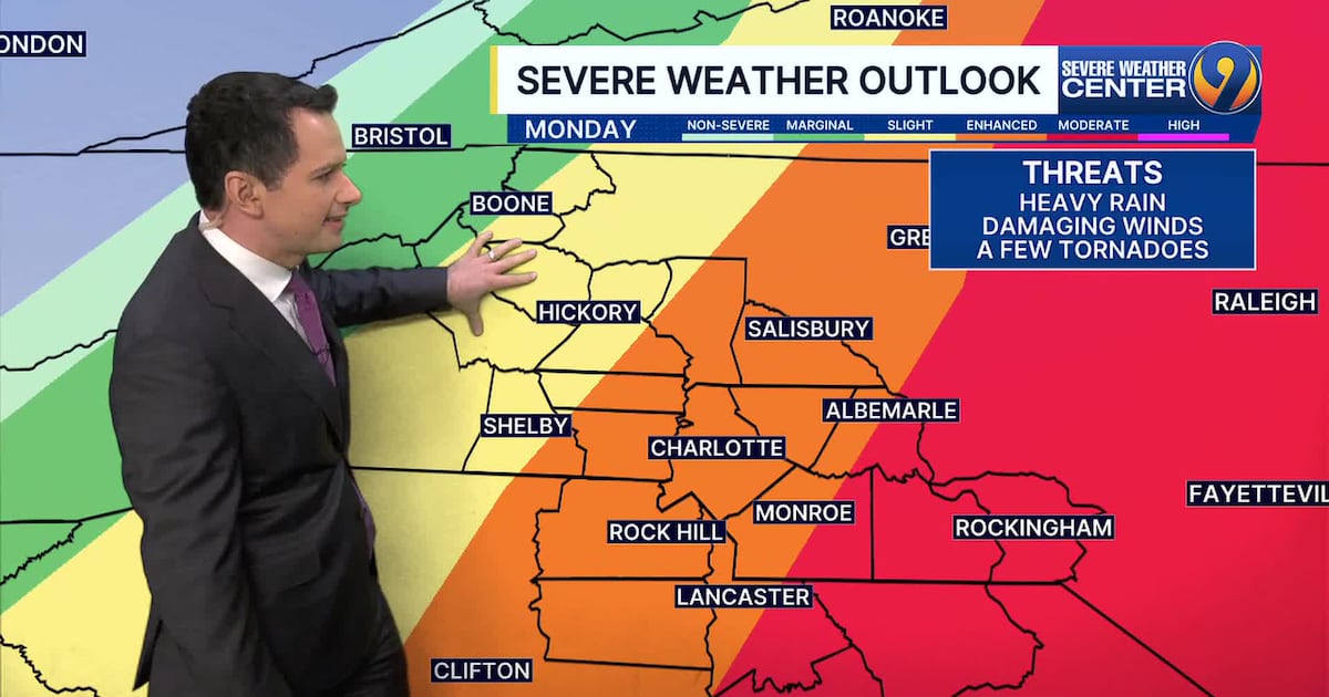 Level 4 Moderate Risk for our Eastern Counties, Level 3 enhanced risk for Charlotte  – WSOC TV