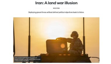 Thinking About Land Combat in Iran