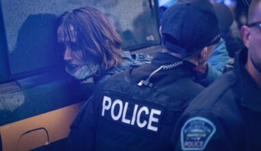 PHOTOS: Protesters gather to block ICE agents from apprehending man in South Burlington