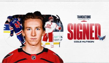 Capitals Sign Cole Hutson | Washington Capitals