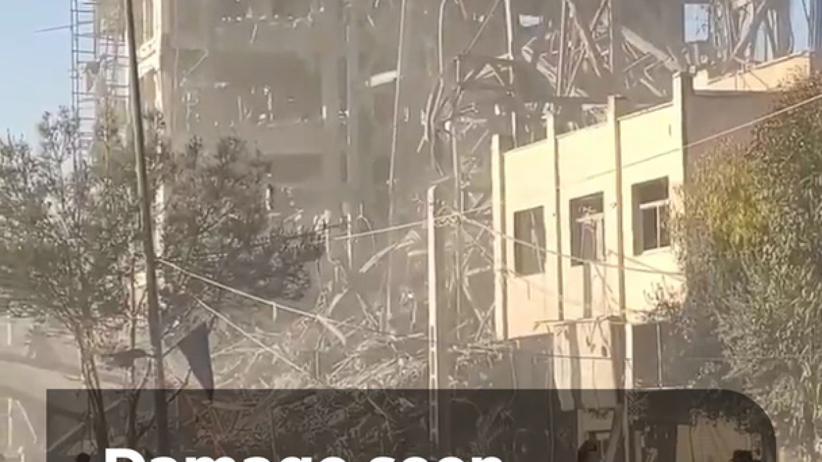 Destruction seen after attack on Iran’s Assembly of Experts building | Conflict