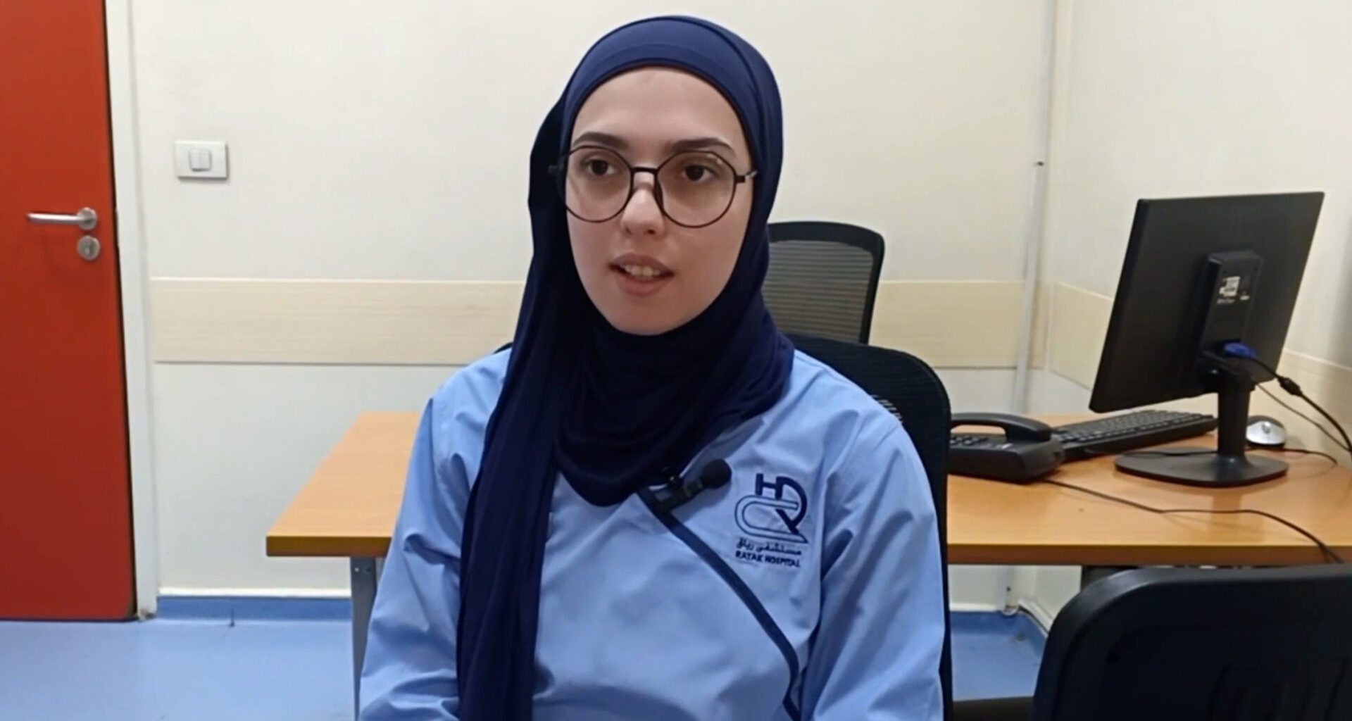 Lebanese nurse refuses to leave her post at hospital despite loses | Israel attacks Lebanon