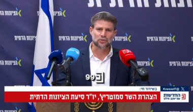 Israel’s Smotrich calls for ‘new border’ and occupation of south Lebanon | Israel attacks Lebanon