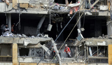 Beirut apartment damaged in Israeli strike | Israel attacks Lebanon