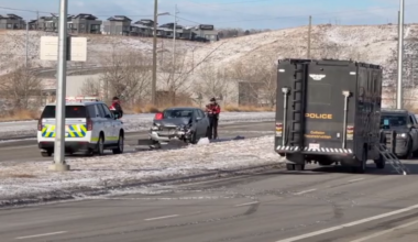 Teen has life-altering injuries after being hit by vehicle while changing tire in NW Calgary