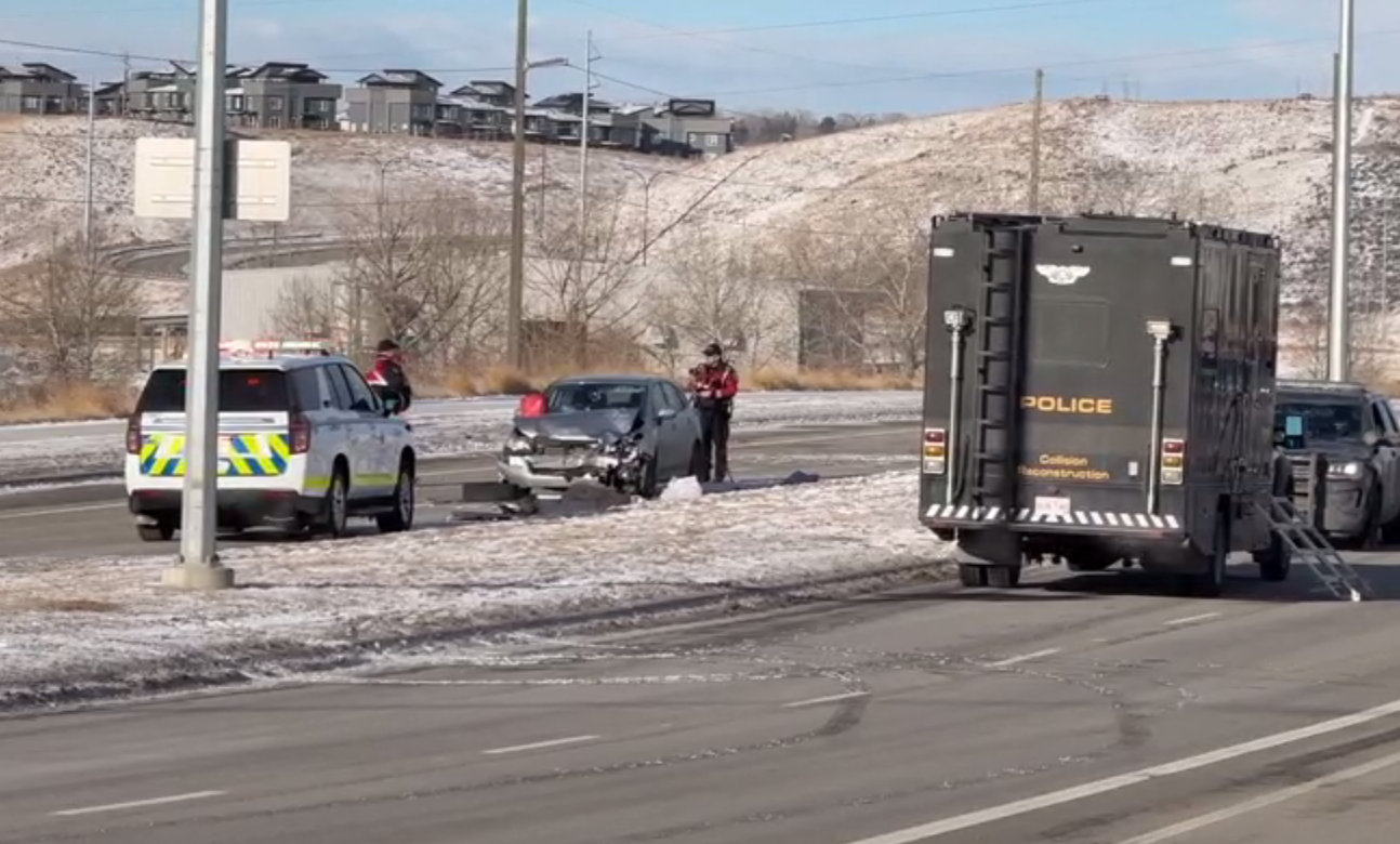 Teen has life-altering injuries after being hit by vehicle while changing tire in NW Calgary