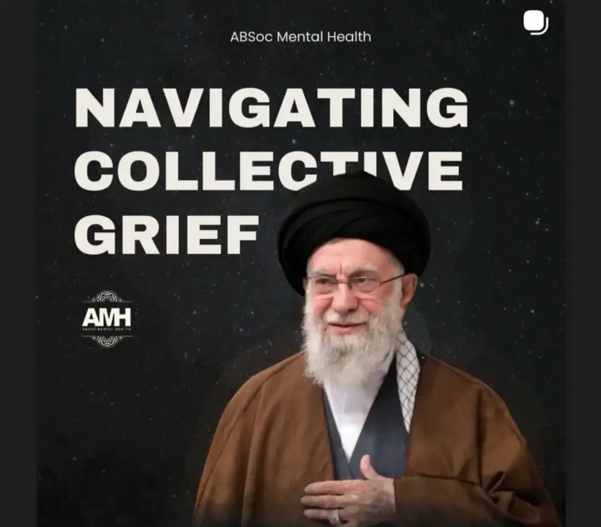 Student society gives advice on ‘collective grief’ after Khamenei killed - The Jewish Chronicle