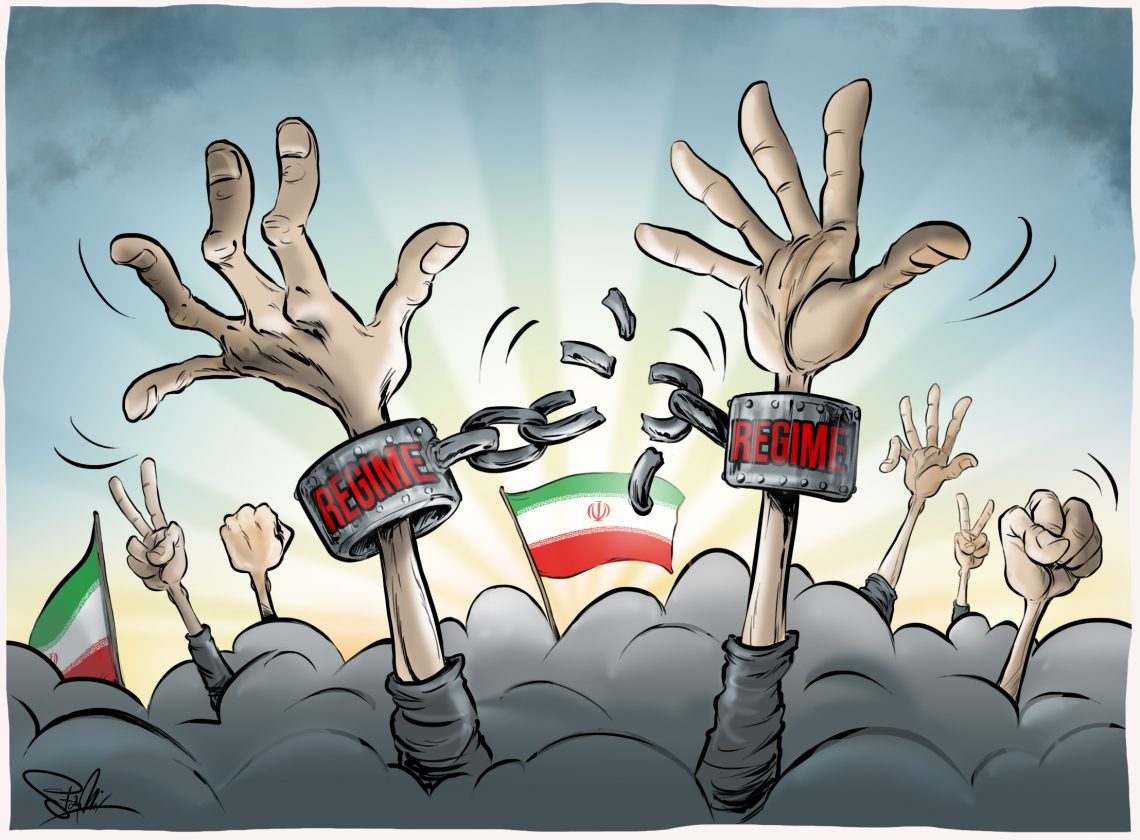 The people of Iran have the opportunity to break free from a brutal regime