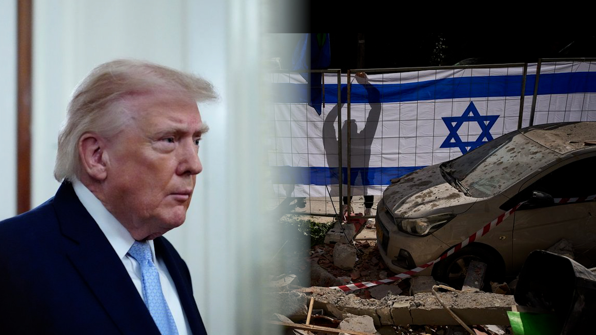 Click to play video: 'Iran fires missiles on Israel despite Trump’s claim of ongoing negotiations with Tehran amid war'