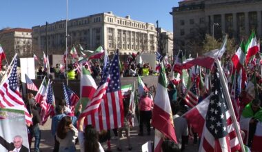 Anti iran war protest fills DC streets, elevated security posture in nation’s capital