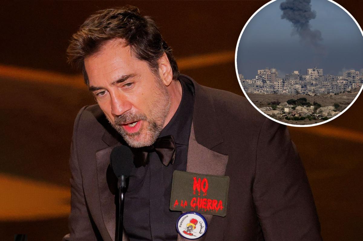 Javier Bardem faces criticism for using Oscars to attack Israel