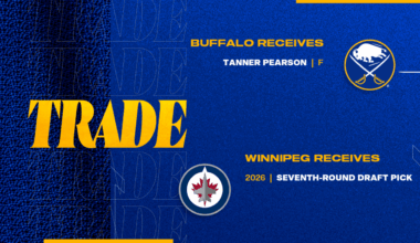 Sabres acquire forward Tanner Pearson from Jets