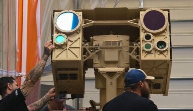 Iran's cheap drones are a drain on the U.S. weapons stockpile. Could lasers help fend them off?