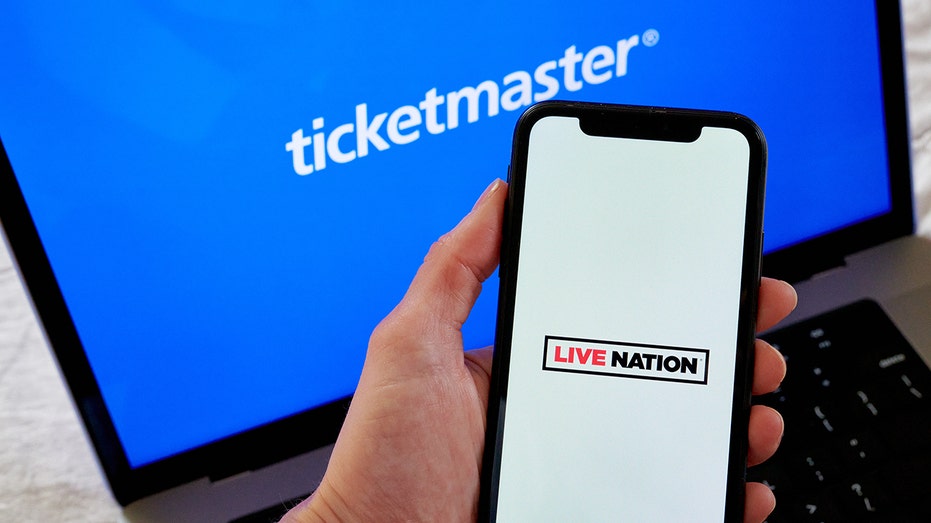 Live Nation and Ticketmaster logos