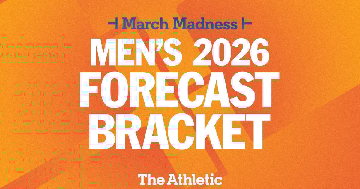 Men's 2026 March Madness NCAA tournament forecast bracket