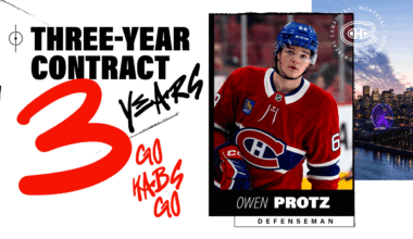 Three-year, entry-level contract for Owen Protz