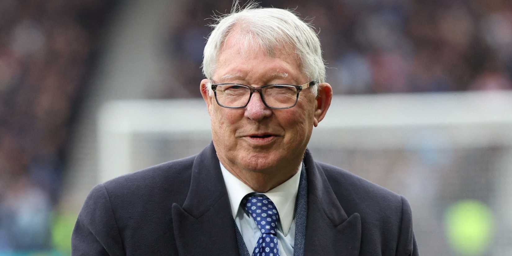 Sir Alex Ferguson attends Scotland v Greece at Hampden Park