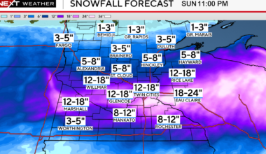 Minnesota braces for major winter storm; significant number of flights canceled or delayed at MSP Airport