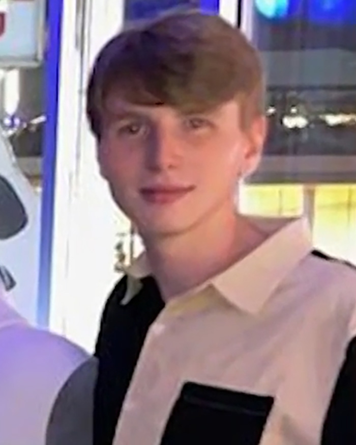 Young man with light brown hair wearing a pale shirt, connected to netizens share chilling theory about missing student James Gracey. Young man with light brown hair wearing a pale shirt, connected to netizens share chilling theory about missing student James Gracey.