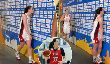 Fans confused by Caitlin Clark's odd move after USA basketball win