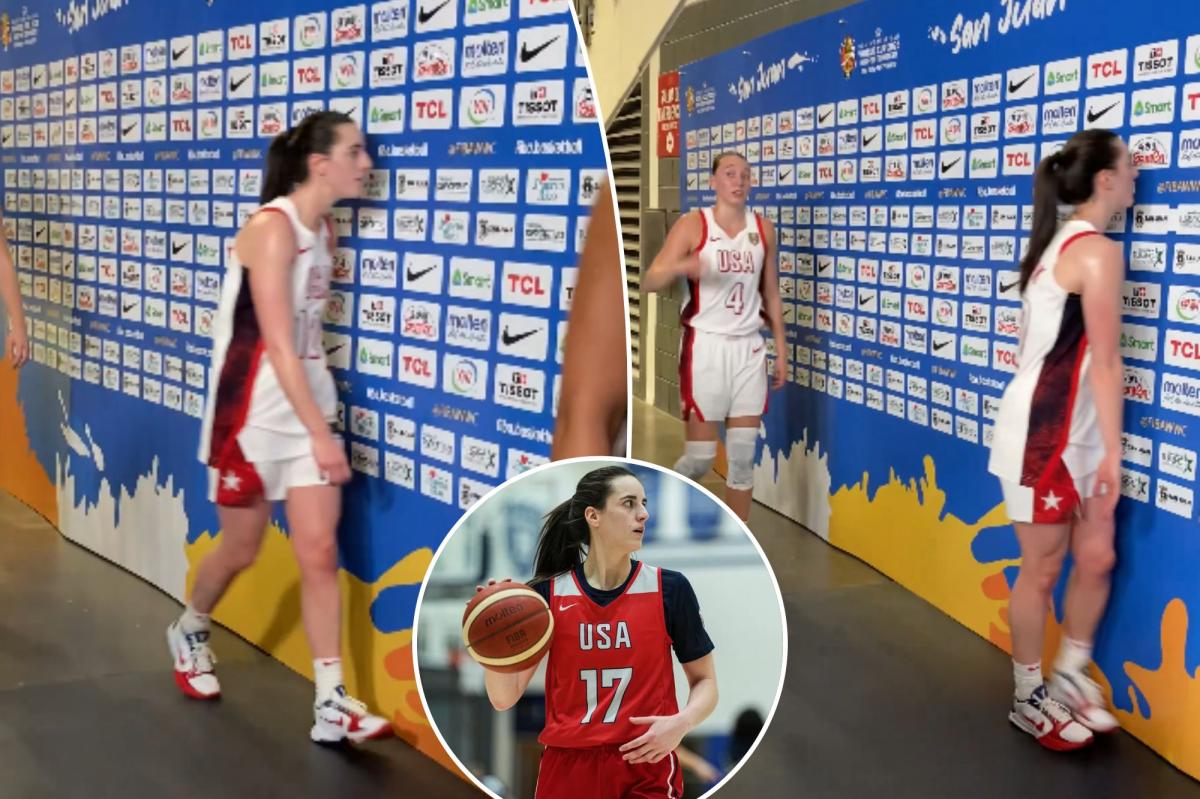 Fans confused by Caitlin Clark's odd move after USA basketball win