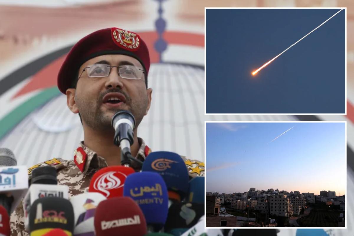 Iranian-backed Houthi rebels claim responsibility for missile attack on Israel