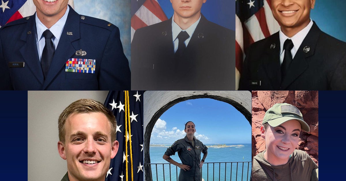 U.S. service members killed in refueling aircraft crash in Iraq identified as Ohio National Guard members and Florida-based crew