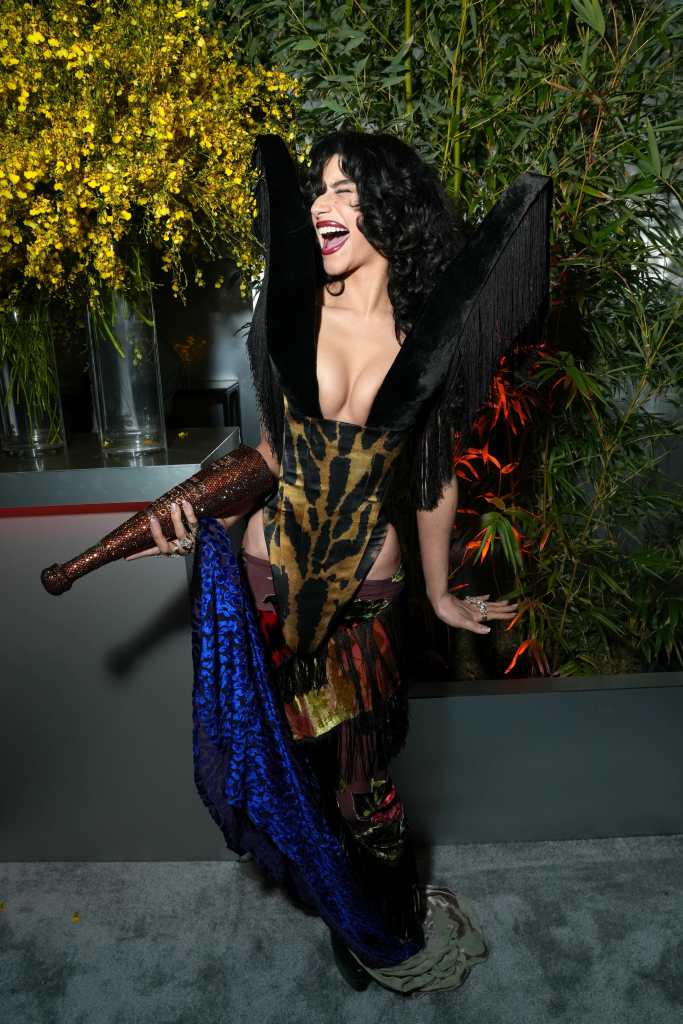 Odessa A'Zion celebrates with Tequila Don Julio 1942 at the 2026 Vanity Fair Oscar Party.