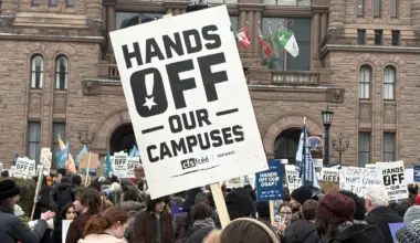 ‘Dirty, dirty grifter,' Ontario students continue to protest Doug Ford’s OSAP cuts at second rally