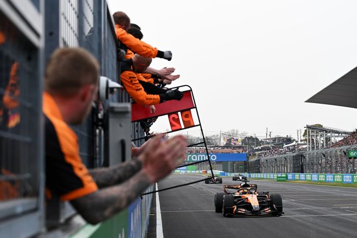 Oscar Piastri, McLaren Team