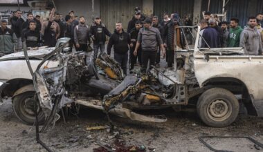 Israel kills four in Gaza attack on police car during Eid holidays