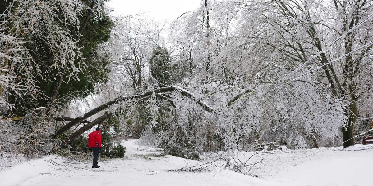 A storm in Ontario will bring up to 15 cm of snow, ice pellets and 'prolonged' freezing rain