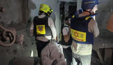 Two people killed in Ramat Gan by Iranian ballistic missile