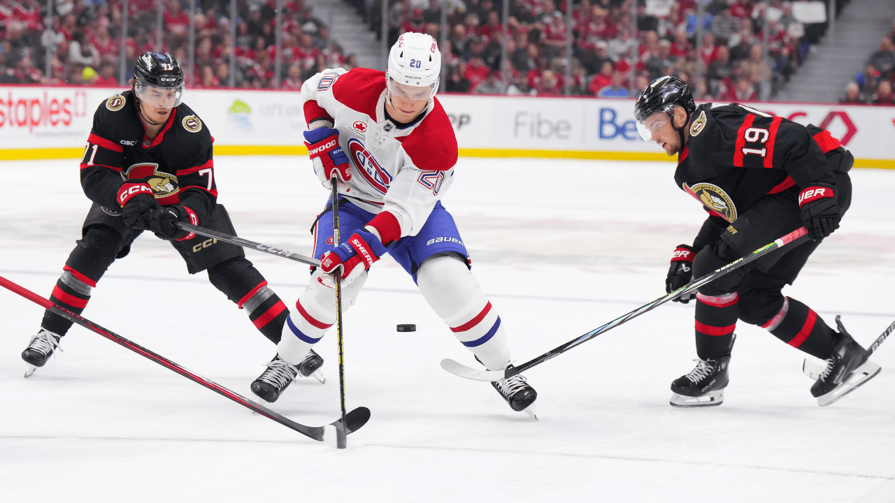 NHL On Tap: Canadiens visit Senators with Slafkovsky chasing milestone