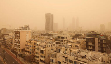 Severe dust storm sweeps Israel with winds up to 62 mph, power outages reported in th