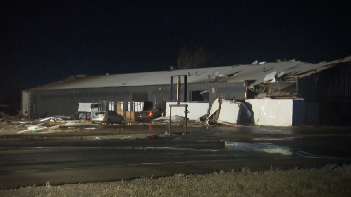 Widespread damage occurs after reported tornadoes in northern Illinois, Indiana – NBC Chicago