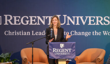 Regent University Israel Institute Hosts Former Congresswoman Elaine Luria