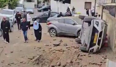 3 lightly hurt as Iranian cluster missile hits central Israel