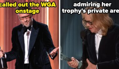 All The Awkward Moments From The 2026 Actor Awards - BuzzFeed