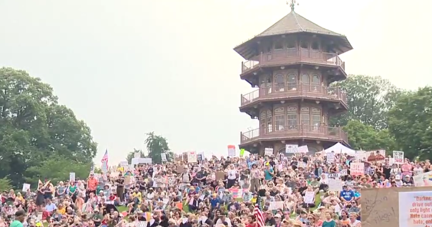 Maryland joins "biggest protest in U.S. history" against Trump policies