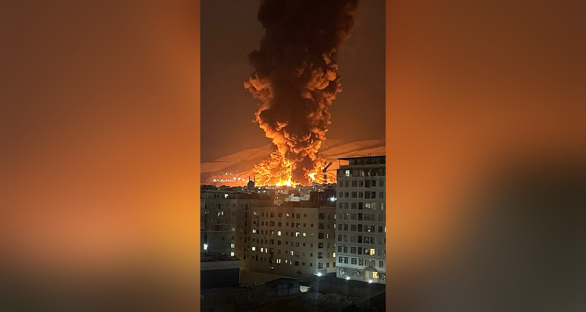 Huge fire rages at Tehran oil depot after Israeli attack | Israel-Iran conflict