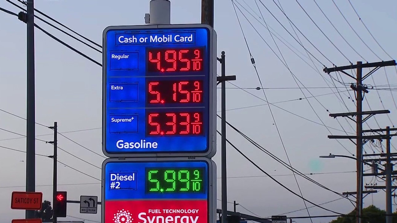 Gas prices jump amid war in Middle East