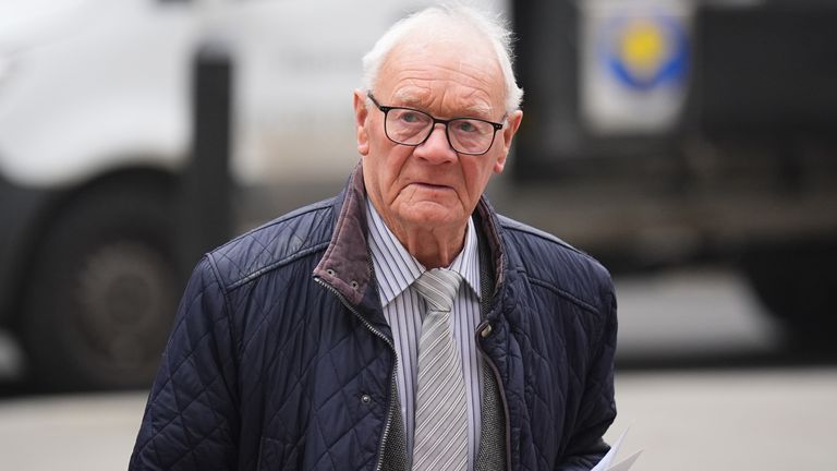 Barry Laycock.
Pic: PA