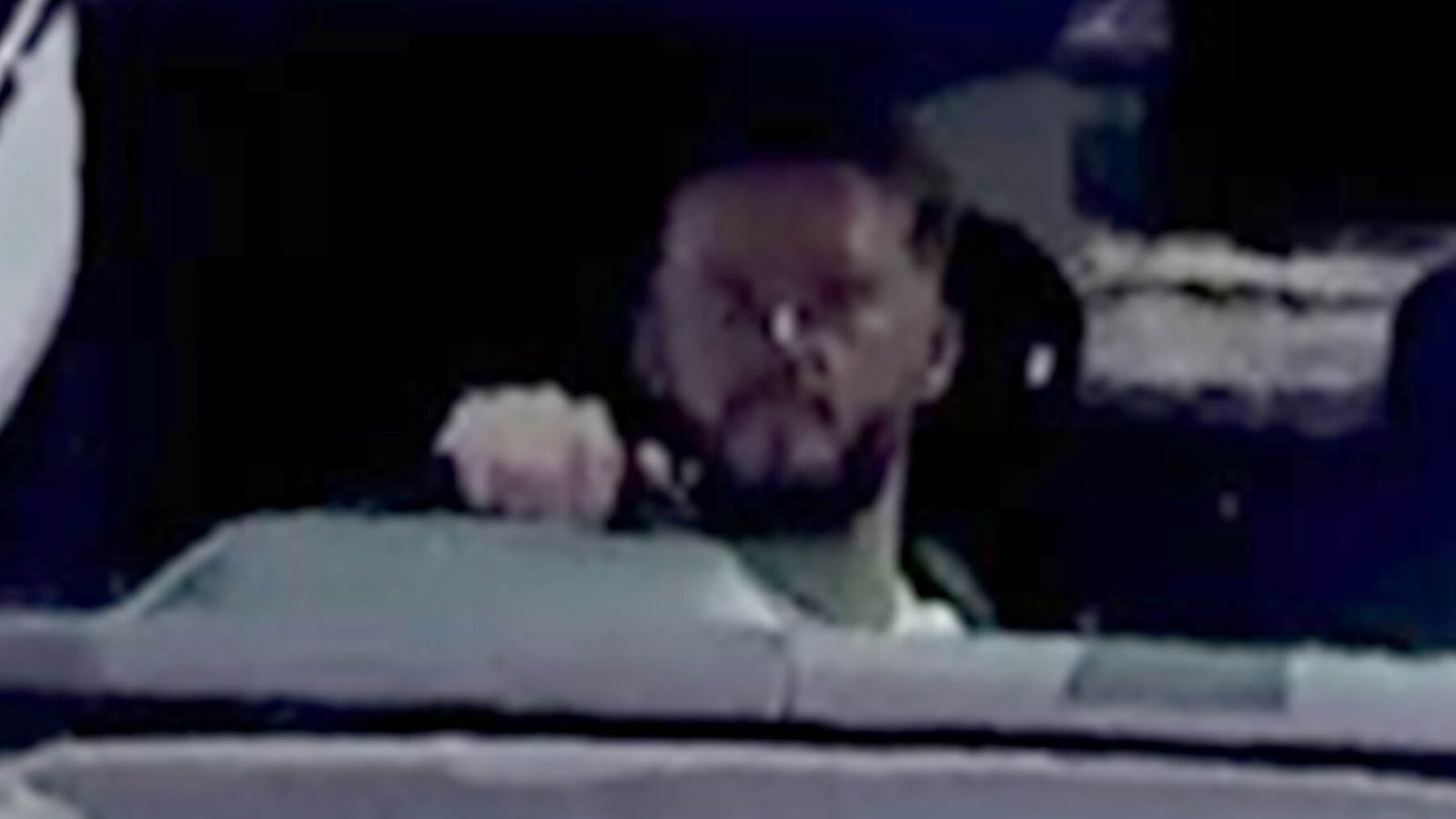 England batter Ben Duckett was driving at 93mph. Pic: Staffordshire Police/ PA