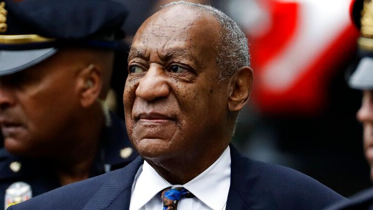 Bill Cosby, pictured in 2018, has receded from public life. Pic: AP/Matt Slocum