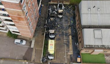Police probe Islamist group's claim to be behind suspected antisemitic arson attack on ambulances | UK News