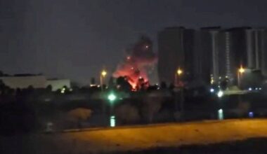 Iran war latest: Drones and rockets fired at US embassy - as another tanker hit | World News